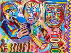 Pounding Tribal Melodies Exposed On A New York Stage