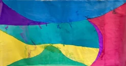 Large Cretan Scape On Canvas