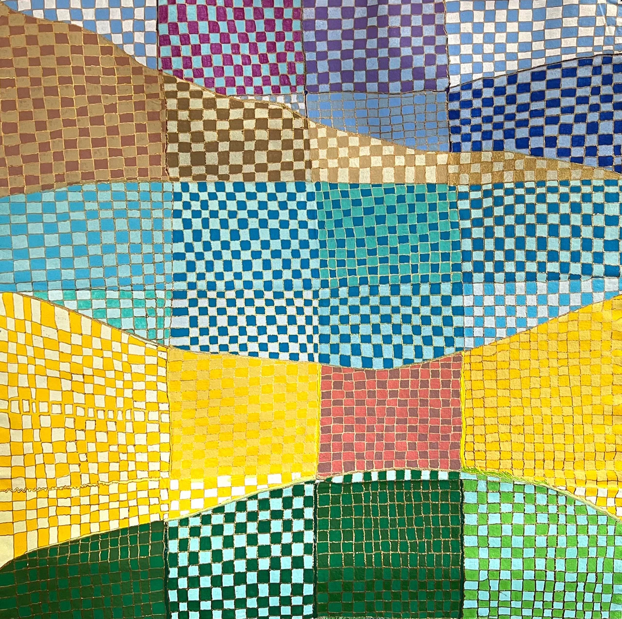 Large Mosaic CA Scape 1 Large Mosaic CA Scape