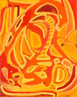 Hot Colored Abstract