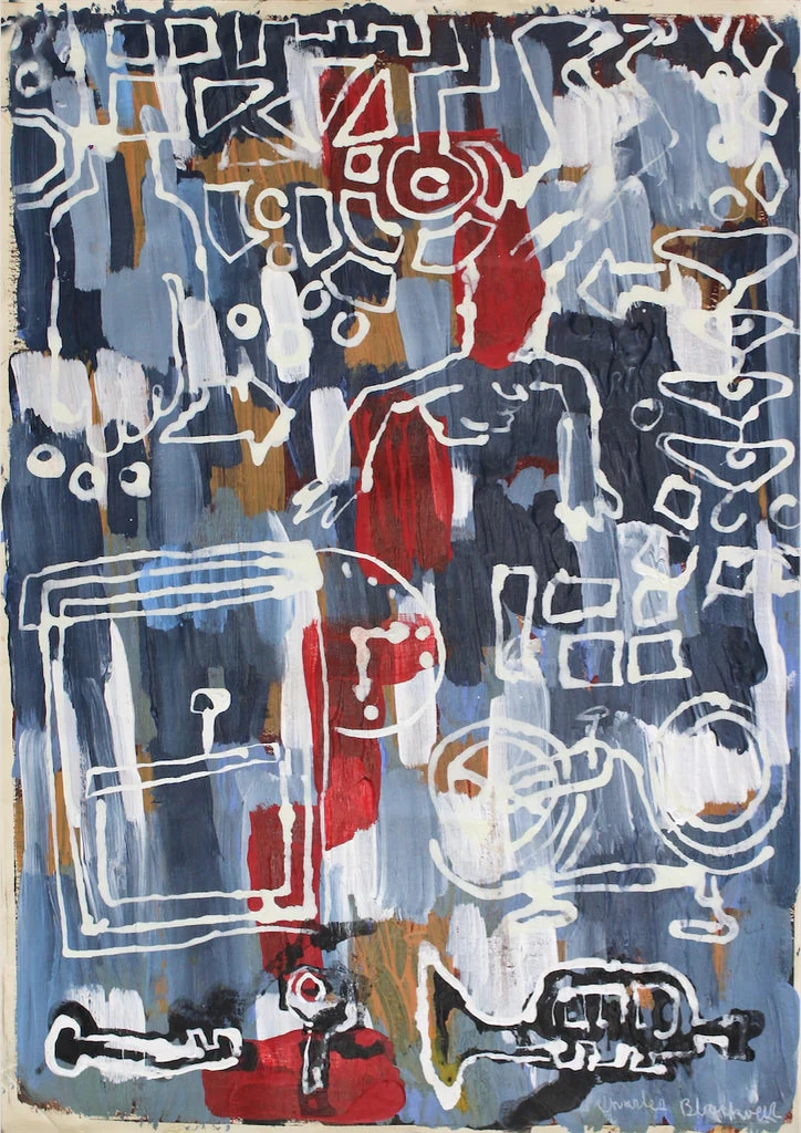 Funky Upside Down Jazz Poster 1 Funky Upside Down Jazz Poster