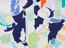 Blue Landscape Abstraction