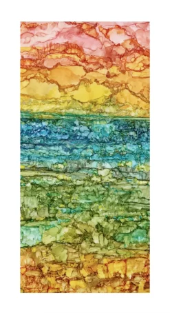 Seaside Horizon At Midday