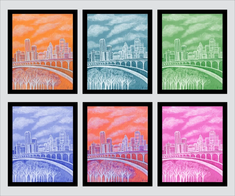 Where The Heart Is - Houston, TX (polyptych) 2 Where The Heart Is - Houston, TX (polyptych) - Image 2