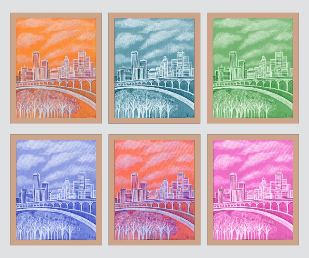 Where The Heart Is - Houston, TX (polyptych) 4 Where The Heart Is - Houston, TX (polyptych) - Image 4